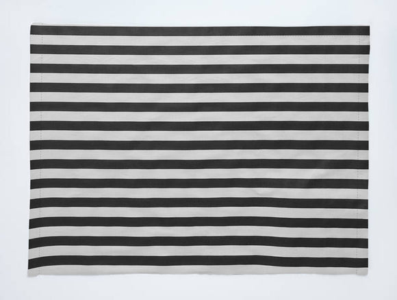 Half Inch Wide Stripes Print Cotton Dinner Table Placemats Holiday Home Decoration 13