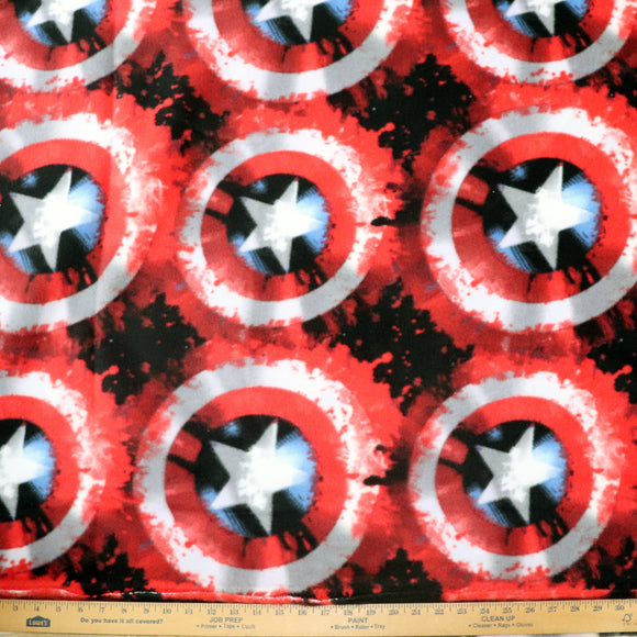 Fleece Blanket Marvels Captain America Shield