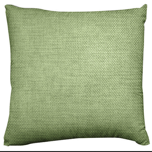 Faux Burlap Woven Texture Throw Pillow/Sham Cushion Cover Sage