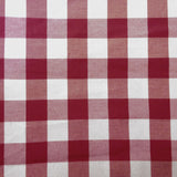 Poly-Cotton Gingham Print Fabric for Arts, Crafts, & Sewing