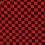 Poly-Cotton Racecar Checkerboard Print Fabric for Arts, Crafts, & Sewing