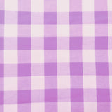 Poly-Cotton Gingham Print Fabric for Arts, Crafts, & Sewing