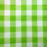 Poly-Cotton Gingham Print Fabric for Arts, Crafts, & Sewing