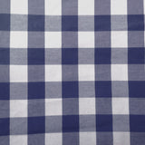 Poly-Cotton Gingham Print Fabric for Arts, Crafts, & Sewing