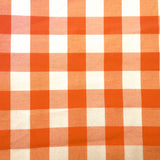 Poly-Cotton Gingham Print Fabric for Arts, Crafts, & Sewing