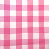 Poly-Cotton Gingham Print Fabric for Arts, Crafts, & Sewing
