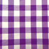 Poly-Cotton Gingham Print Fabric for Arts, Crafts, & Sewing