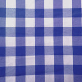 Poly-Cotton Gingham Print Fabric for Arts, Crafts, & Sewing