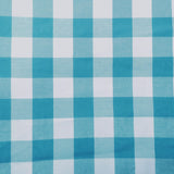 Poly-Cotton Gingham Print Fabric for Arts, Crafts, & Sewing