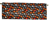 Closeout One of a Kind Pumpkins Cotton Window Valance 42" wide / 15" tall ~ Only 2 Available