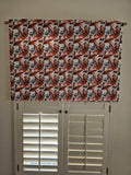 Closeout Star War Rouge Alliance White Cotton Window Valance 42" wide / 31" tall ~ Only 1 Available