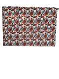 Closeout Star War Rouge Alliance White Cotton Window Valance 42" wide / 31" tall ~ Only 1 Available