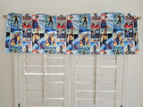 Closeout Captain Marvel Cotton Window Valance 42" wide / 14" tall ~ Only 1 Available