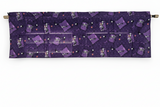 Closeout Nightmare Before Christmas Purple Cotton Window Valance 42" wide / 14" tall ~ Only 1 Available