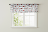 Closeout Trooper Helmets White Cotton Window Valance 42" wide / 14" tall ~ Only 2 Available (Copy)