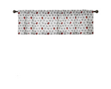 Closeout Trooper Helmets White Cotton Window Valance 42" wide / 14" tall ~ Only 2 Available (Copy)