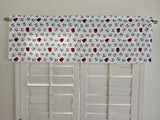 Closeout Trooper Helmets White Cotton Window Valance 42" wide / 14" tall ~ Only 2 Available (Copy)