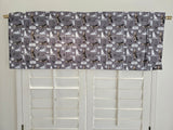 Closeout Jedi Rey Grey Cotton Window Valance 42" wide / 15" tall ~ Only 1 Available
