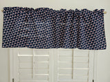 Closeout USA Sunglasses Cotton Window Valance 58" wide / 18" tall ~ Only 1 Available