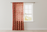 Cotton Curtain Fruits Print 58 Inch Wide Allover Apples - Beige