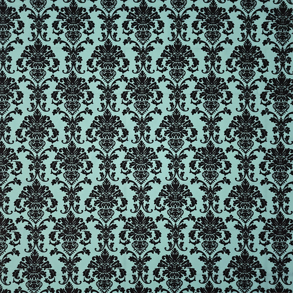 Printed Damask on Poplin Fabric for Arts, Crafts, & Sewing