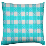 Poplin Tavern Gingham Checkered Decorative Throw Pillow/Sham Cushion Cover
