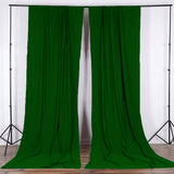 Solid Poplin Window Curtain or Photography Backdrop 58" Wide Army Green