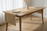 Poplin Table Runner Solid - Beige