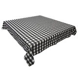 Poplin Tavern Gingham Checkered Polyester Tablecloth