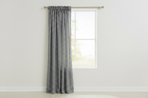 Cotton 1/8th Inch Small Gingham Checkered Curtain 58 Inch Wide - Black