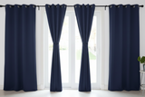 ""BLACKOUT SALE"" Blackout Curtain Panel 52 Inch Wide Navy