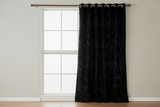 Grommet Blackout Curtain Taffeta Damask 56" Wide Curtain