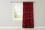 Grommet Blackout Curtain Taffeta Damask 56" Wide Curtain