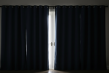 Blackout Curtain 2 Panels 52 Inch Wide Navy ""BLACKOUT SALE"" 2 PANELS for $20