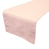 Poplin Table Runner Solid - Blush