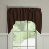 Poplin Solid Swag Window Valance 72" Wide / 36" Tall