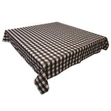 Poplin Tavern Gingham Checkered Polyester Tablecloth
