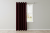 84" Tall Grommet Blackout Solid Poplin 56" Wide Curtain