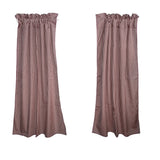 Cotton 1/8th Inch Small Gingham Checkered Curtain 58 Inch Wide - Burgundy
