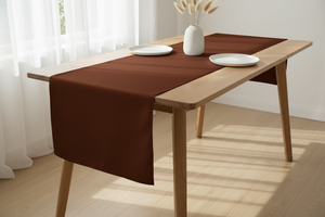 Poplin Table Runner Solid - Copper