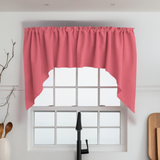 Poplin Solid Swag Window Valance 72" Wide / 36" Tall