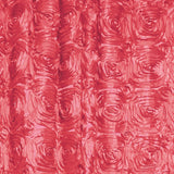 Rose Texture Satin Rosette Fabric for Arts, Crafts, & Sewing