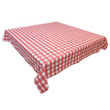 Poplin Tavern Gingham Checkered Polyester Tablecloth