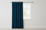 84" Tall Grommet Blackout Solid Poplin 56" Wide Curtain