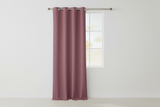84" Tall Grommet Blackout Solid Poplin 56" Wide Curtain