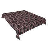 Floral Poplin Damask Durable Small Tablecloth
