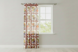 Cotton Curtain Fruits Print 58 Inch Wide Fruit Bundle - White
