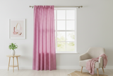 Cotton 1/8th Inch Small Gingham Checkered Curtain 58 Inch Wide - Fuchsia