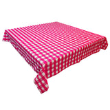 Poplin Tavern Gingham Checkered Polyester Tablecloth