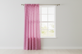 Cotton 1/8th Inch Small Gingham Checkered Curtain 58 Inch Wide - Fuchsia